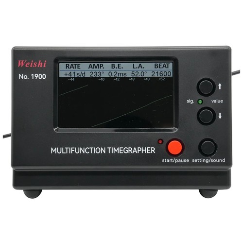 Weishi Timegrapher Mechanical Watch Timing Machine Multifunction No.1900 EU Plug - Picture 13 of 17