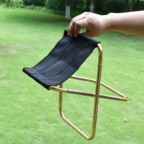 Iron Rods Outdoor Folding Stool Camping Lightweight Portable Chair Children's - Picture 10 of 11