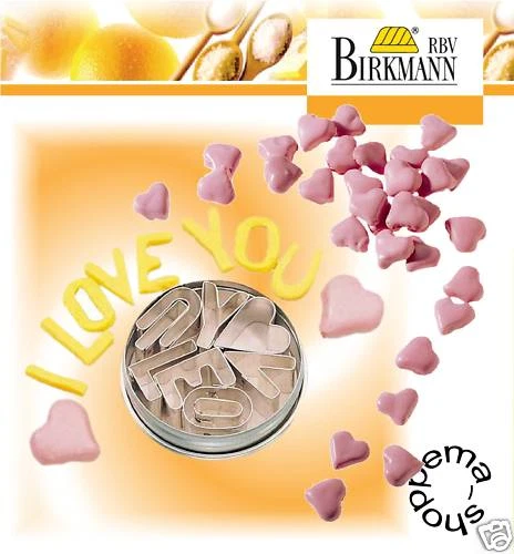 RBV Birkmann Formina Per Biscotti Lettera G – 6 Cm, In Acciaio Inox, Perfetta Per Decorare Torte E Biscotti