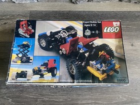 LEGO Vintage LEGO Technic 8860 Car Chassis (1980) &ndash; Box and Manual - Incomplete