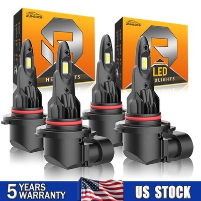 For Acura Integra 1994-2001 LED Headlights Bulb High Low Beam KIT 9005 9006