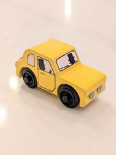 Rare, Original 1993 Version - Sir Topham Hatt's Yellow Car - Wooden Thomas Train