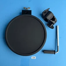 SIMMONS SD7PK Electronic Drum Dual Zone Snare Pad 9" Trigger w/Clamp L-Rod #2238