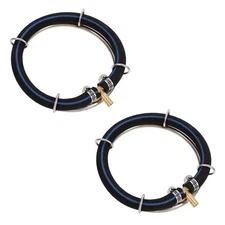  2pcs Pond Fountain Oxygenation Bubbler - Stainless Steel Air Diffuser -