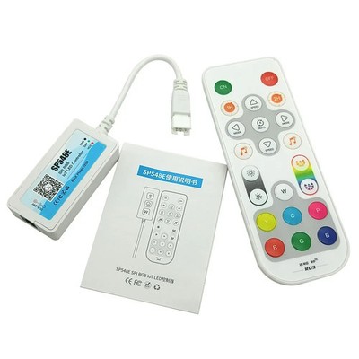 SP548E SPI Bule Tooth WiFi Led Controller DC5-12V Led Pixel Controller WS2811 12