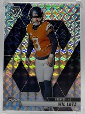 2025 Panini Mosaic #151 Wil Lutz Silver Mosaic - DEN Broncos