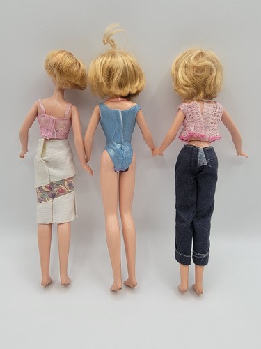 VTG - 1987 Mattel Olsen Twins Dolls Mary Kate And Ashley Barbie Dolls Full House - Picture 5 of 8