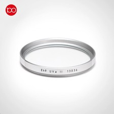 leitz E49mm UVa II Clear Protective Filter Silver Absorbs Ultraviole 13036.