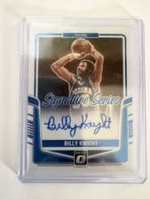 2024-25 Panini Donruss🏀Optic Signature Series Billy Knight, Autographed Pacers