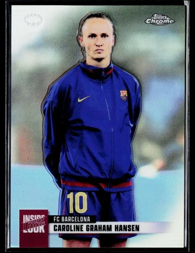 Caroline Graham Hansen 2025-26 Topps Chrome Women's Inside Look #IL-20 Barcelona
