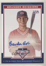 2017 Panini USA Baseball Stars & Stripes 444/499 Branden Boissiere #21 Auto 4l3