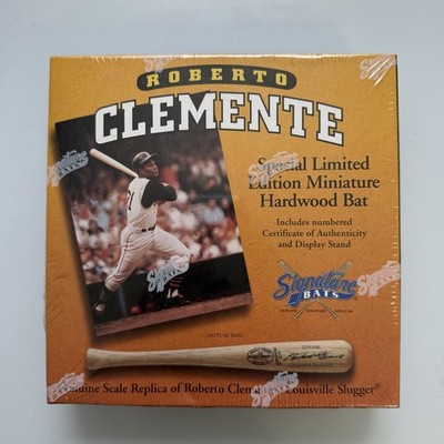 Roberto Clemente Special Limited Edition Miniature Hardwood Bat SEALED
