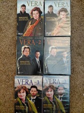 VERA Set 1-3 DVD NEW Sealed With Slip Covers