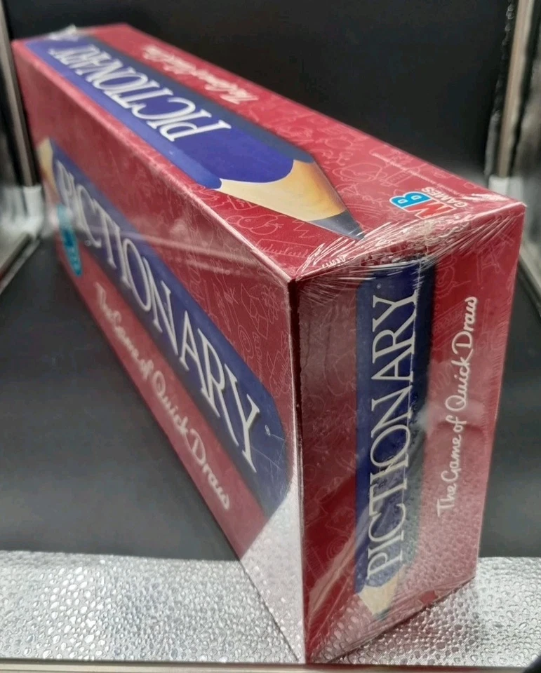 PICTIONARY MB Spiele 1996 The Game of Quick Draw Englisch Vintage NEU & OVP - Bild 3 von 4