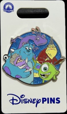 2025 Disney Parks Family Cluster Monsters, Inc. Sulley Mike Roz Randall OE Pin