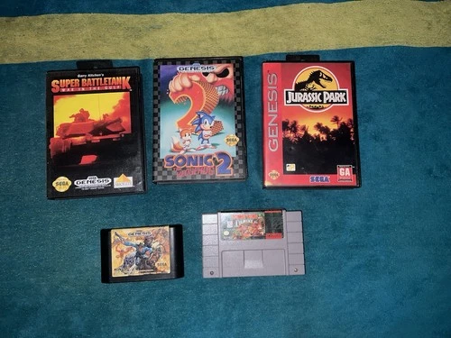 Sunset Riders Cart SEGA/SNES LOT RETRO