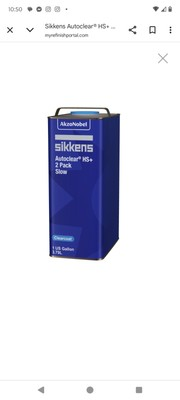 #ad Sikkens AutoClear Hs 2 pack 2 Fast Clear And 1 Hardner. Total 3 Gallons Sprayabl $699.00