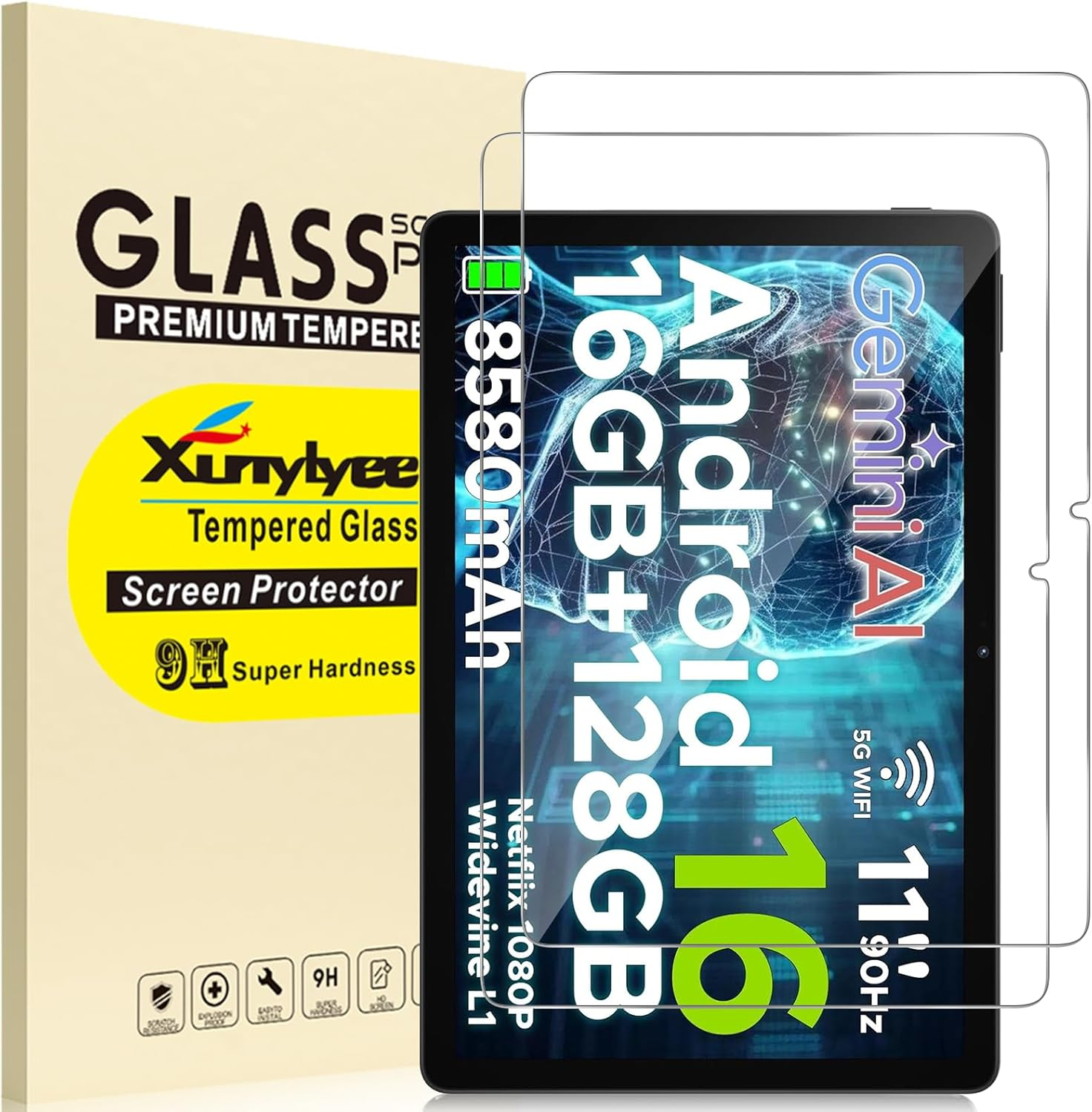 Screen Protector for DOOGEE U11/ U11 Pro/Doogee Tab A9 Pro+/ Tab A9+/ Tabwee T50