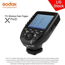 Godox XPro-C 2.4G TTL Flash Trigger 1/8000s HSS Transmitter For Canon Camera