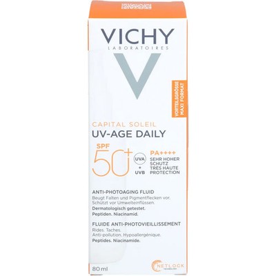 Vichy Capital Soleil Uv-age Daily Lsf 50+ 80ml - PZN 19390966