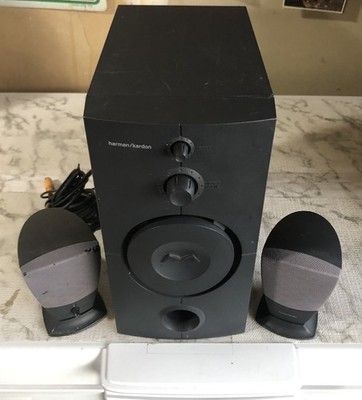 Harman Kardon HK395 2.1 Speaker System w/ Subwoofer Complete