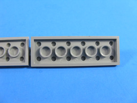 1979 LEGO Old Light Gray Plate 2x6 (2 PCS) Space 483 497 928 920 6970#3795