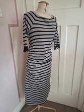 Mint & Berry Mum Maternity Size Medium Bodycon Dress Stretch Below Knee Lace