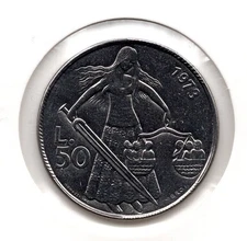 1973 San Marino 50 Lire (1141)