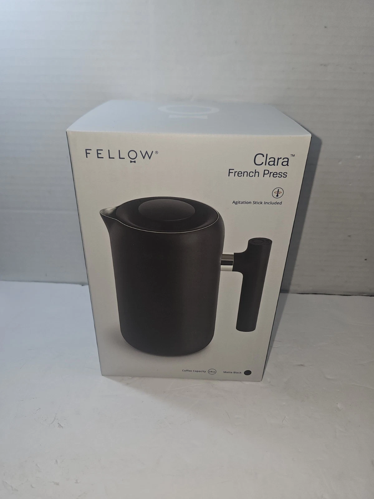 Fellow Clara French Press Matte Black
Opens in a new window or tab