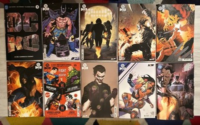 DC K.O. #4 10 Cover Lot / Set - Main A + Variant Cover B C D E F G H I & J NM
