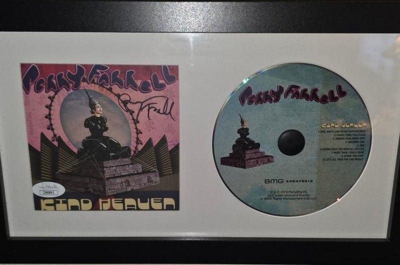 Perry Farrell (Jane's Addiction) Signed CD - "Kind Heaven", JSA Certified