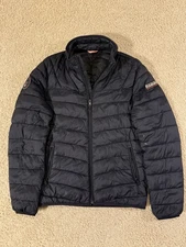 Napapijri Aerons S 2 Puffer Jacket Mens Insulated Quilted Winter Coat Size M GUC