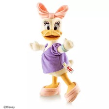 Steiff Disney Collaboration Daisy Duck Plush Gold Button Illusion 2000 Limited
