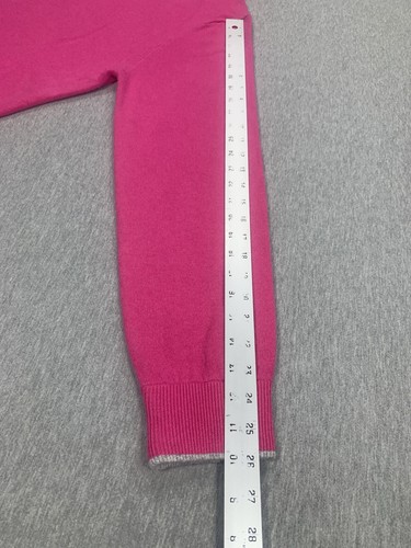 Greyson Cashmere Golf Sweater Sebonack 1/4 Zip Sasanqua Pink Men's XL MSRP $285 - Picture 6 of 11