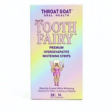 Non-Sensitive Remineralizing Teeth Whitening Strips, 28 Strips, 14 Treatments