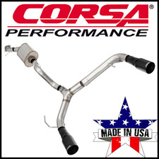 Corsa Sport 2.75" Dual Cat-Back Exhaust System 2021-2025 Ford Bronco 2-Door 2.3L