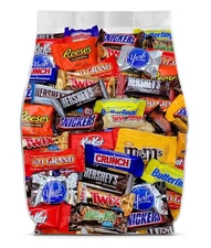 Assorted Chocolate Candy Variety Pack - 2lb Chocolate Candy Individually Wrap...