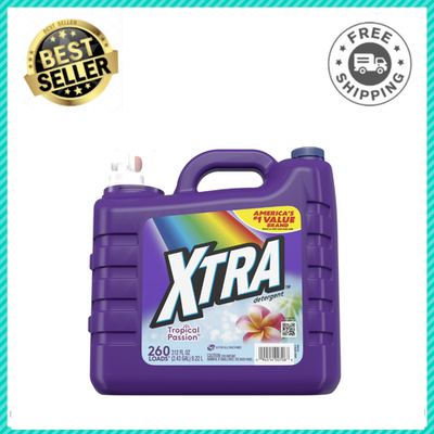 #ad #ad Xtra Tropical Passion 260 Loads Liquid Laundry Detergent 312 fl oz Free Ship $15.29