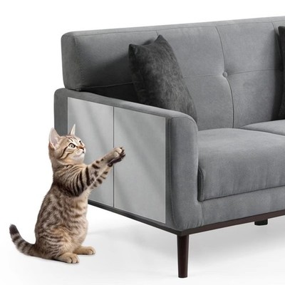 10Pcs Anti Cat Scratch Furniture Protectors Cat Scratch Deterrent Tape for Couch