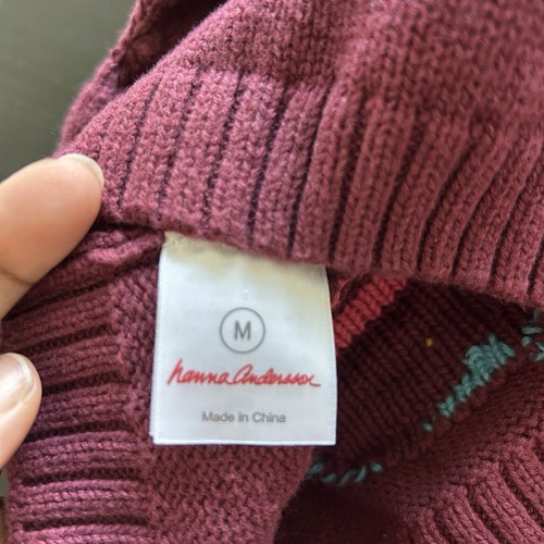 Hanna Andersson Girls Owl 100% Cotton Winter Beanie Size Medium Multicolor - Picture 3 of 3