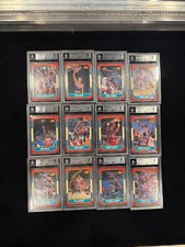 1986 FLEER BASKETBALL COMPLETE SET ALL BGS 9 132/132 - Michael Jordan