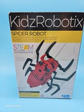 KidzRobotix Spider Robot Steam Powered Kids 4M Brand New Sealed In Box