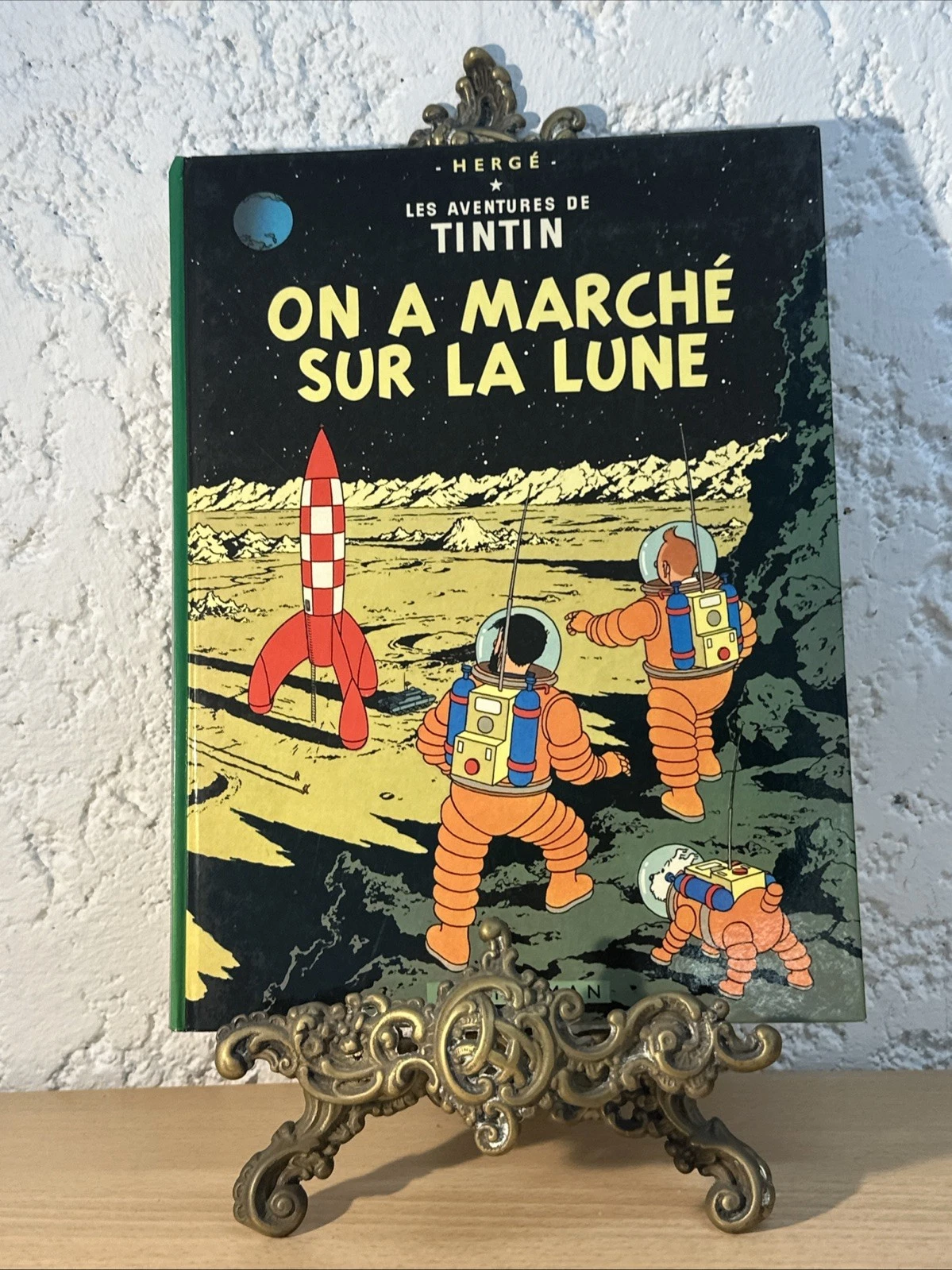 BD Les Aventures De Tintin On A  Marché Sur La Lune Hergé Casterman 1947