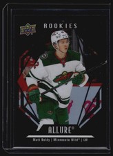 2022-23 Upper Deck Allure #114 Matt Boldy Black Rainbow