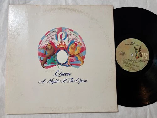 Queen – A Night At The Opera LP (VG++) [1st US Press, Embossed] ELEKTRA 1