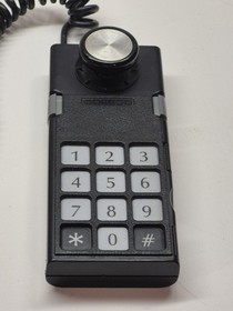 Coleco 2490 Black Controller For Colecovision - FOR PARTS - NO RIGHT MOVEMENT