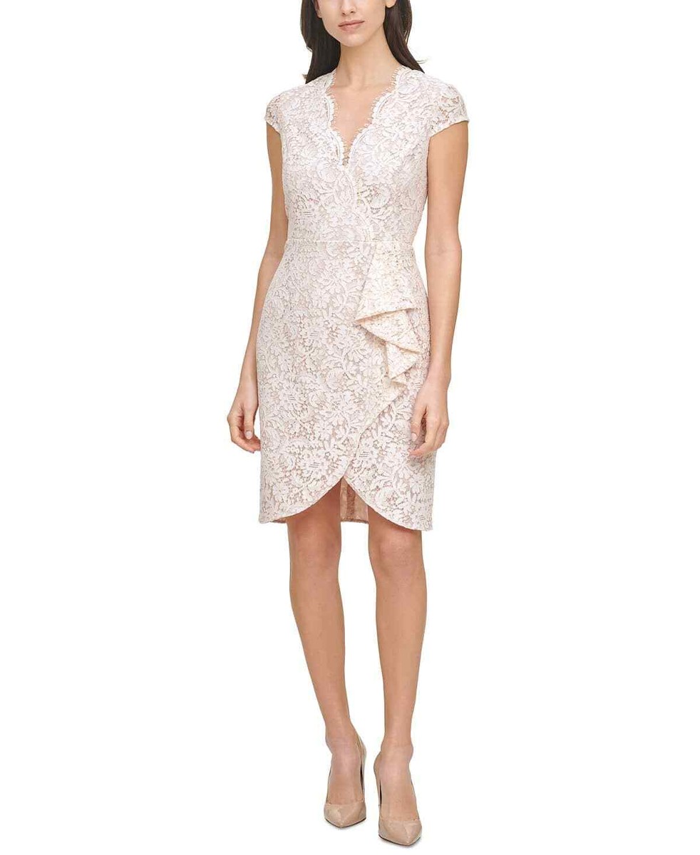 Camuto Petite White Vince Camuto Dress Vince Camuto Women's Petite