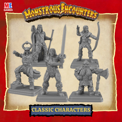 Classic Characters Miniatur Modell 32mm Fantasy D&D Hero Quest Dungeon Crawler