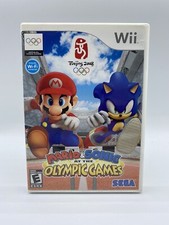 Mario & Sonic at the Olympic Games (Wii, 2007) CIB, Tested And Works