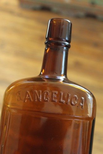 MEDICINE BOTTLE - ANGELICA BITTER TONIC JOS. TRINER CHICAGO. ILL. - Near Mint! - Picture 8 of 12
